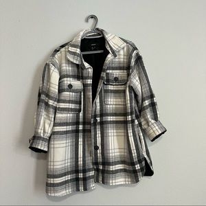 Forever 21 shacket neutral colors